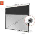 240X135cm large outdoor projection screen